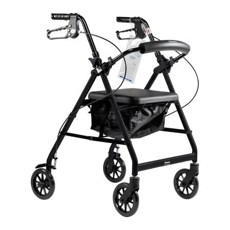 Dynarex Dynarex DynaGo Quad 6 Rollator, Pink 10201PK